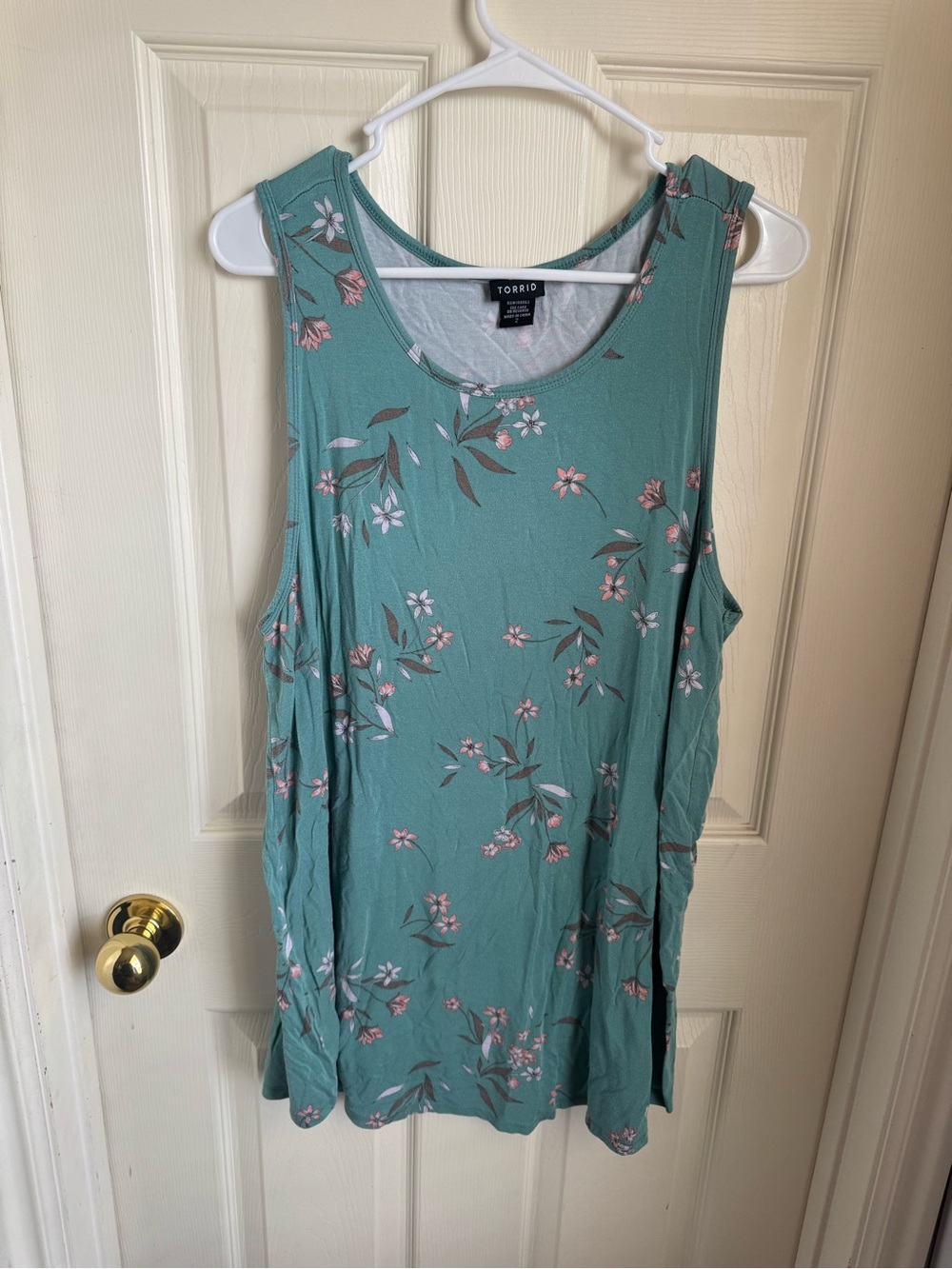 Torrid Floral Tank Top